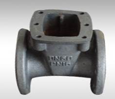 Flanged valve body casting